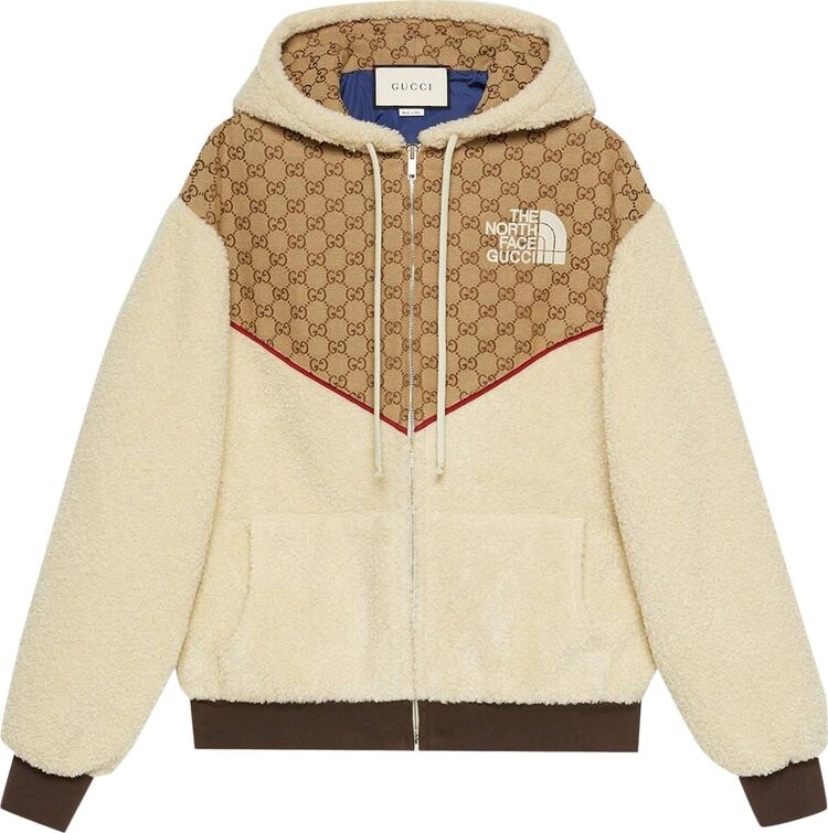 Куртка The North Face x Gucci GG Canvas Shearling Jacket Beige/Ebony, бежевый
Куртка The North Face x Gucci GG Canvas Shearling Jacket Beige/Ebony, бежевый