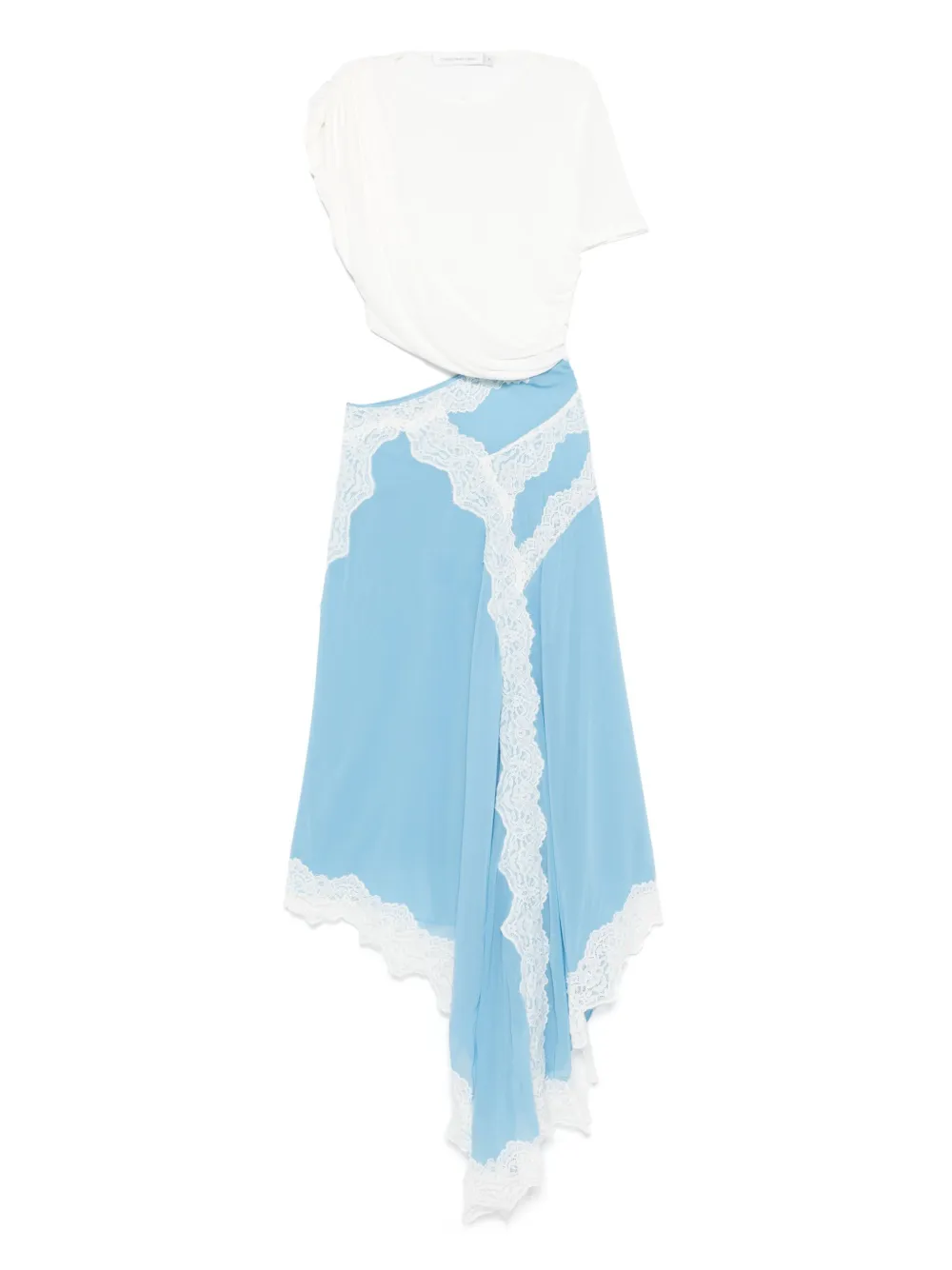 Платье миди с кружевом Christopher Esber, синий
Платье миди с кружевом Christopher Esber, синий