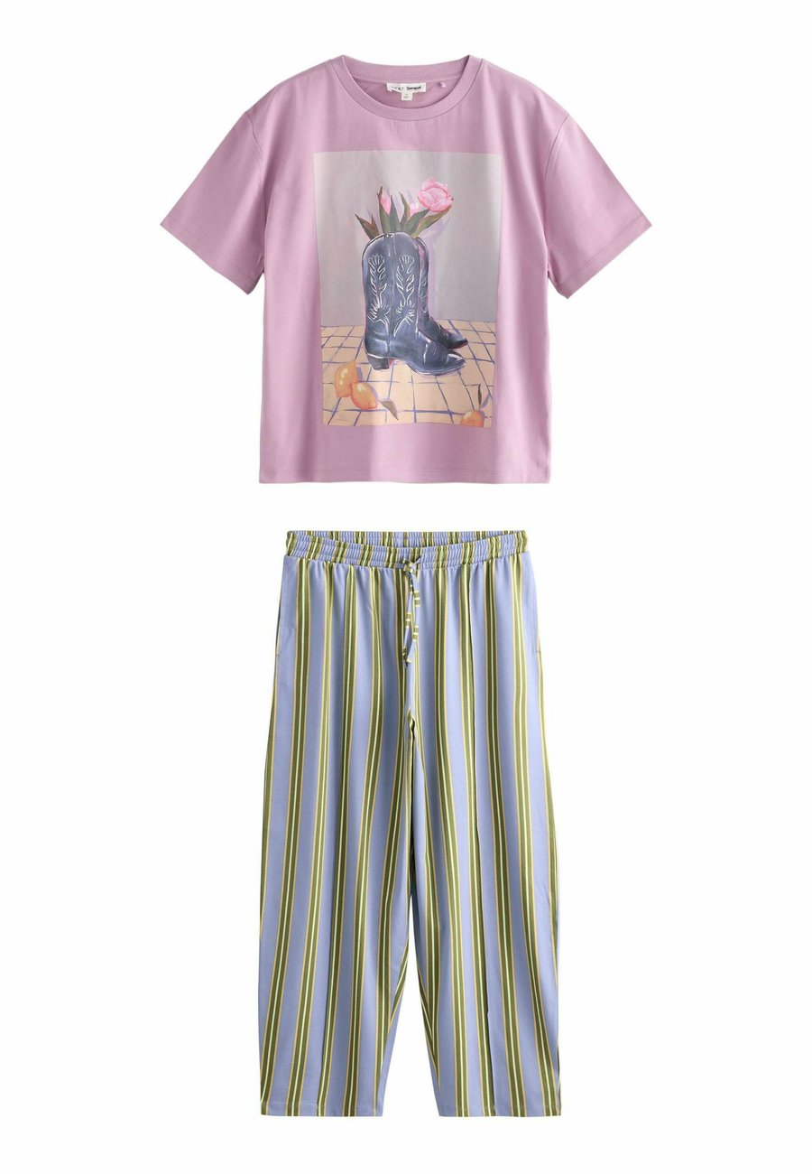 Пижамный комплект Next SET, Purple Stripe/Purple
Пижамный комплект Next SET, Purple Stripe/Purple