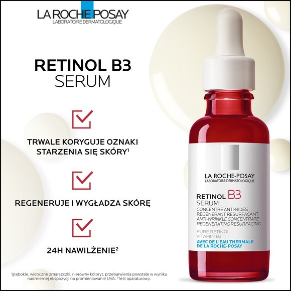 La Roche-Posay Retinol B3 сыворотка для лица, 30 мл
La Roche-Posay Retinol B3 сыворотка для лица, 30 мл
