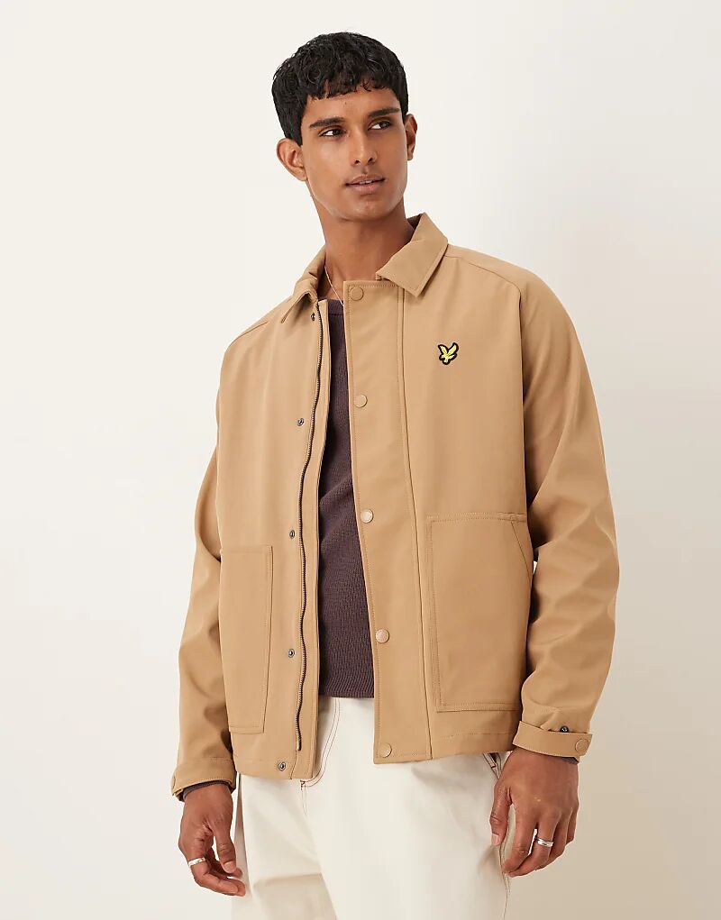 Рабочая куртка Lyle & Scott из софтшелла цвета тигровый глаз
Рабочая куртка Lyle & Scott из софтшелла цвета тигровый глаз