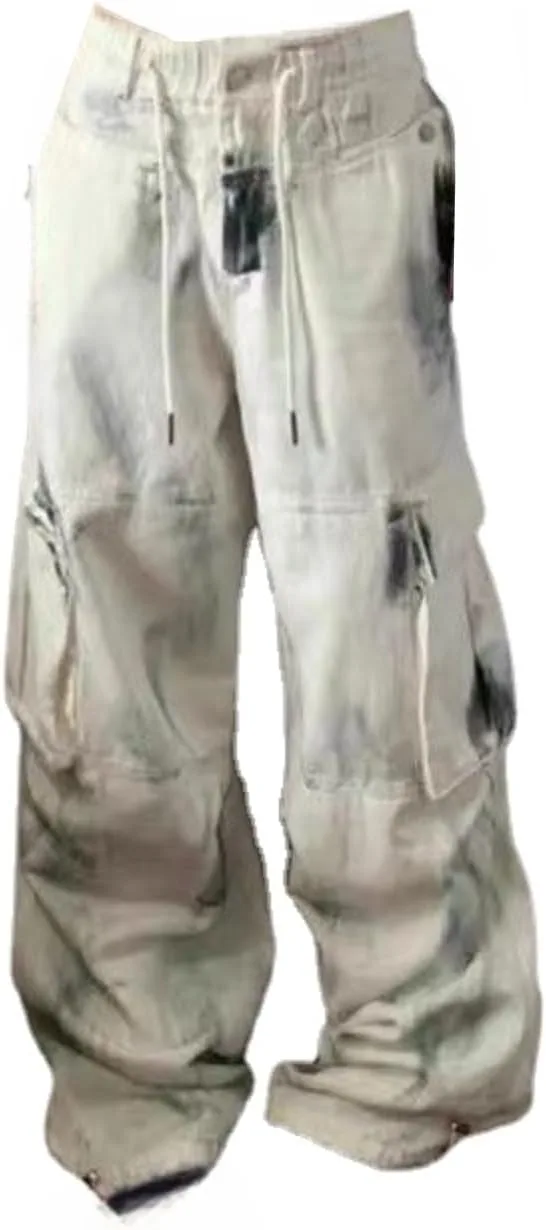 Женские багги карго с кулиской Y2K — широкие джинсы в стиле кэжуал с множеством карманов Hesaco
Женские багги карго с кулиской Y2K — широкие джинсы в стиле кэжуал с множеством карманов Hesaco