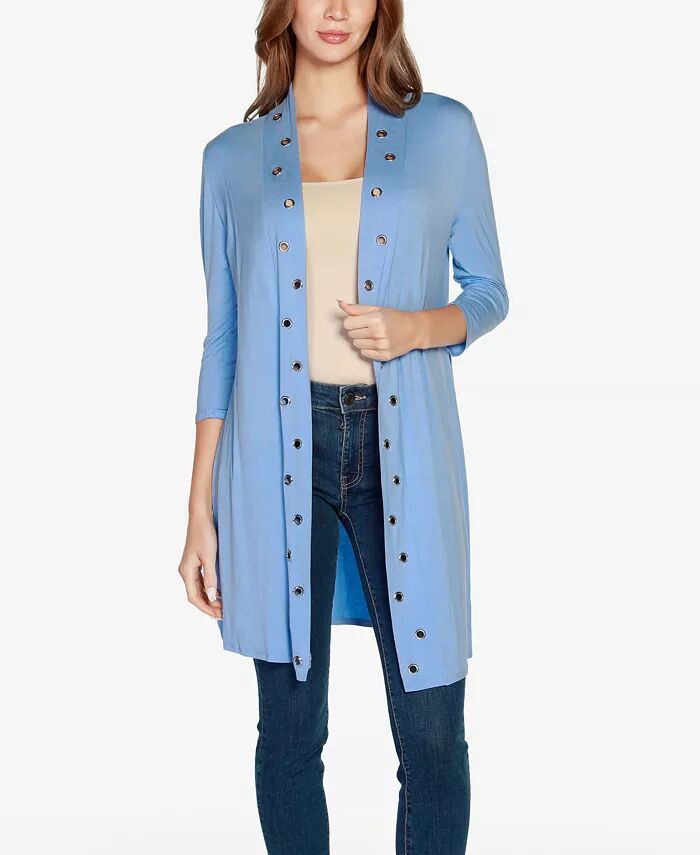 Кардиган с отделкой люверсами Belldini, синий
Кардиган с отделкой люверсами Belldini, синий