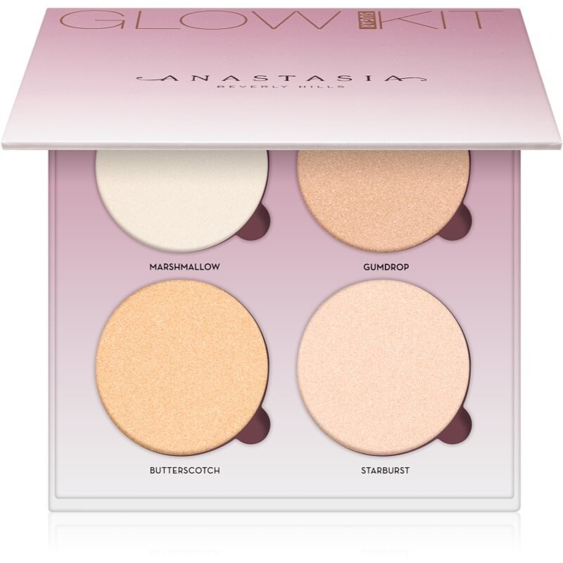 Anastasia Beverly Hills Glow Kit Палетка сахарных хайлайтеров 7,4 г
Anastasia Beverly Hills Glow Kit Палетка сахарных хайлайтеров 7,4 г