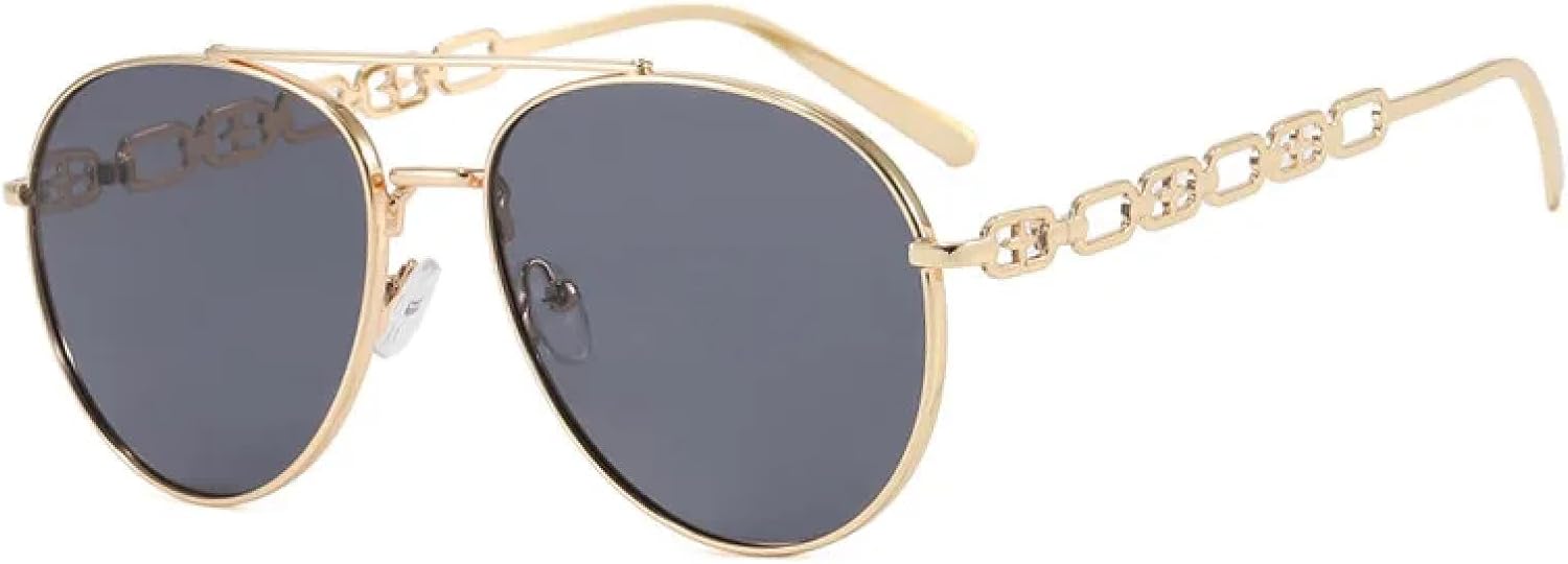 Солнцезащитные очки с защитой от УФ-излучения UV400 | Металлический панк, большая оправа | Для женщин и мужчин, для занятий спортом на открытом воздухе и вождения DSVIGF, Black
Солнцезащитные очки с защитой от УФ-излучения UV400 | Металлический панк, большая оправа | Для женщин и мужчин, для занятий спортом на открытом воздухе и вождения DSVIGF, Black