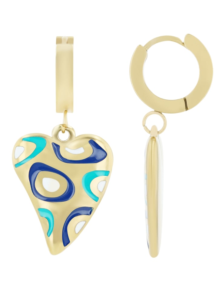 Adeliás Женский кулон - кулон в форме сердца из нержавеющей стали с золотой эмалью
Adeliás Женский кулон - кулон в форме сердца из нержавеющей стали с золотой эмалью