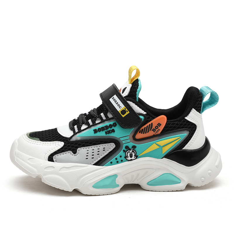 Нескользящие, легкие, амортизирующие, низкие детские кроссовки для повседневной носки BOBDOG, черный/зеленый
Нескользящие, легкие, амортизирующие, низкие детские кроссовки для повседневной носки BOBDOG, черный/зеленый