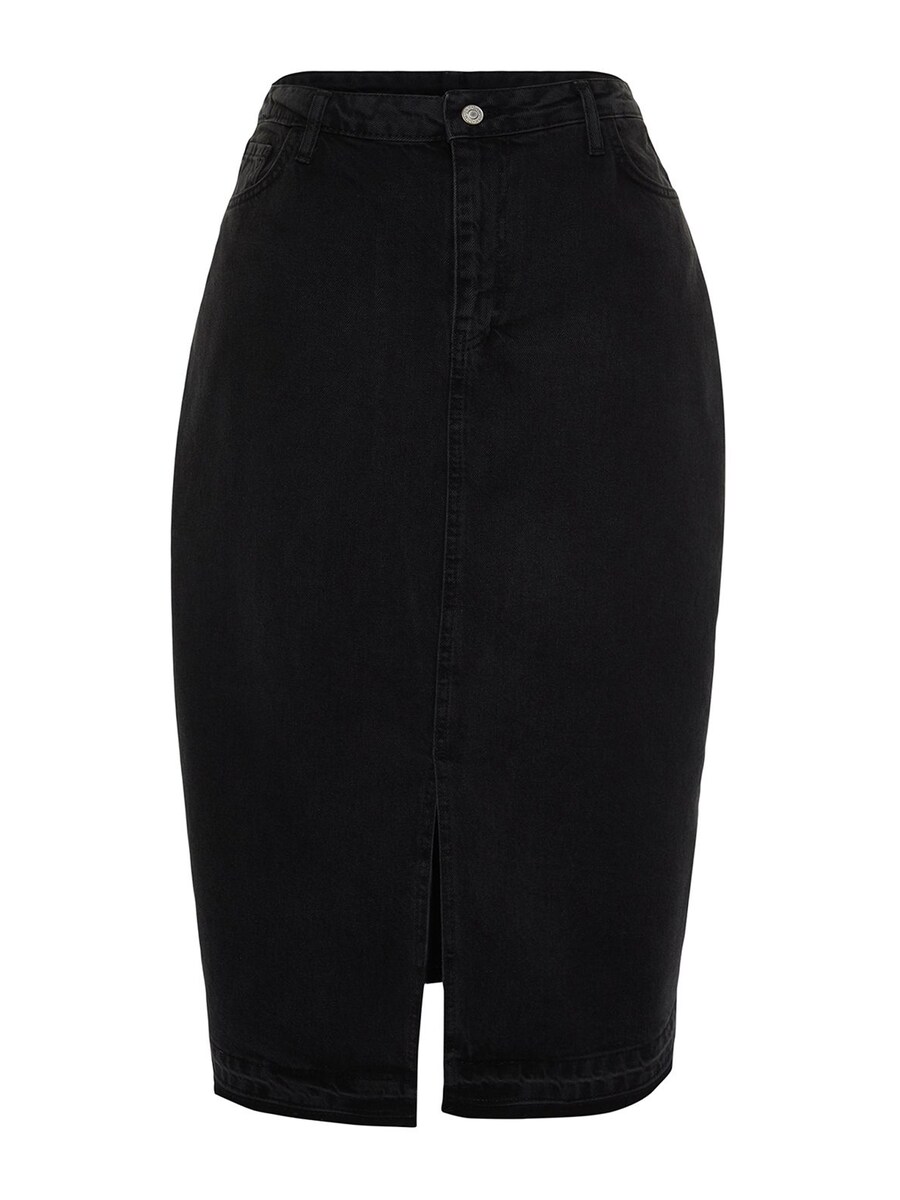 Юбка Trendyol Curve, черный деним
Юбка Trendyol Curve, черный деним