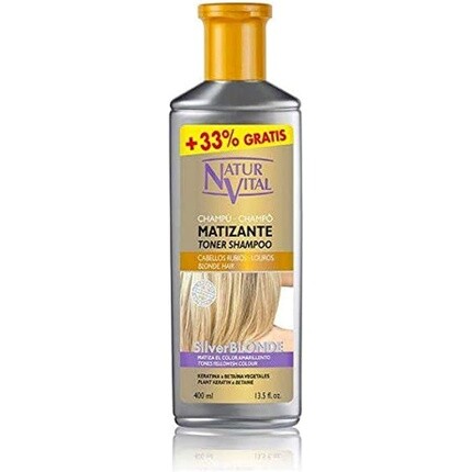 Шампунь для смешивания Silver Blonde 400мл, Naturvital
Шампунь для смешивания Silver Blonde 400мл, Naturvital