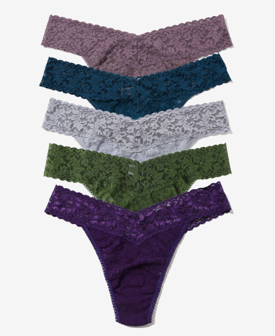 Женские трусики-стринги Signature Lace Original Rise, набор из 5 штук Hanky Panky, Dusk, Riviera, Shining Armor Grey, Woodland Green, Snow Day Purple
Женские трусики-стринги Signature Lace Original Rise, набор из 5 штук Hanky Panky, Dusk, Riviera, Shining Armor Grey, Woodland Green, Snow Day Purple