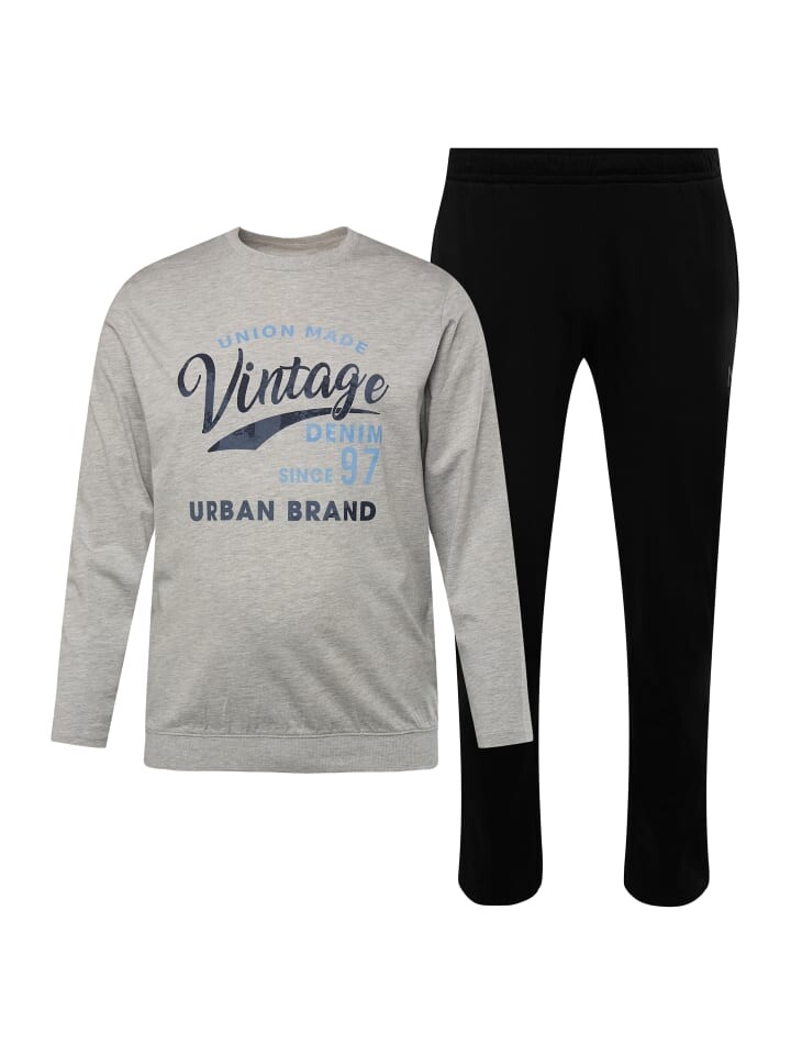 Пижама Men Plus Langer, цвет hellgrau mélange
Пижама Men Plus Langer, цвет hellgrau mélange