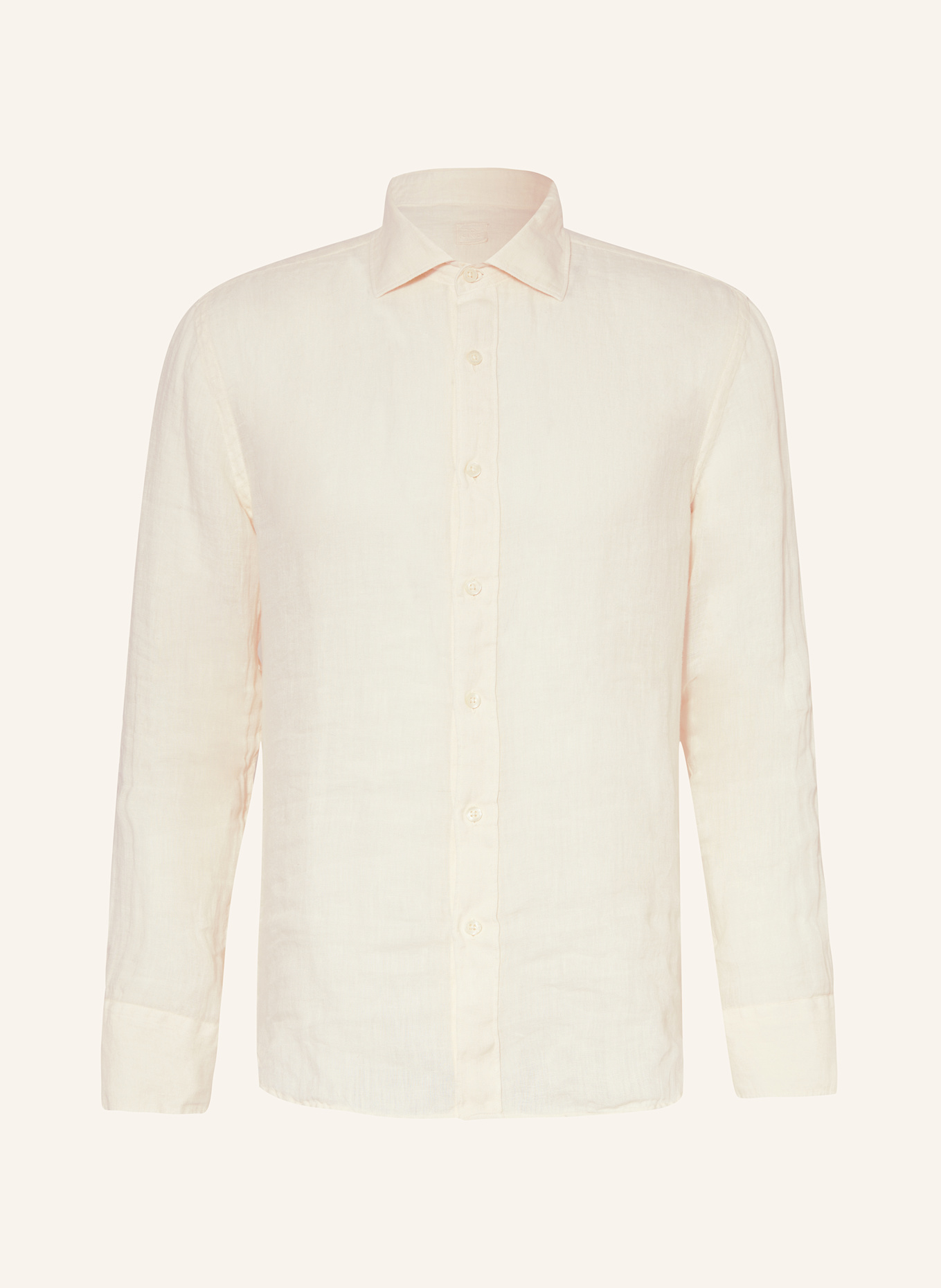 Льняная рубашка облегающего кроя 120%Lino, экрю
Льняная рубашка облегающего кроя 120%Lino, экрю