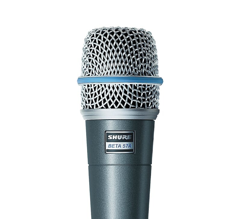 Динамический микрофон Shure Beta 57A Dynamic Instrument Microphone 
Динамический микрофон Shure Beta 57A Dynamic Instrument Microphone