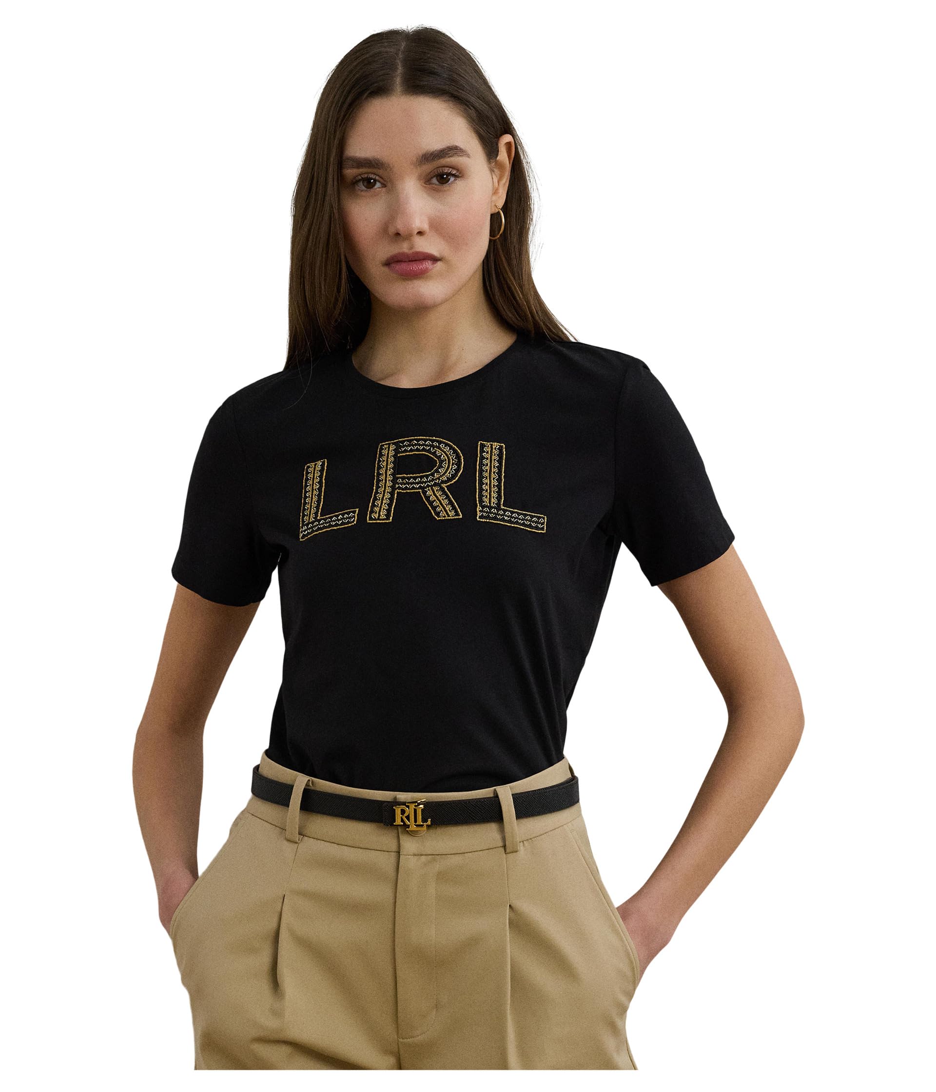 Футболка Lauren Ralph Lauren Petite Beaded-Logo Cotton Jersey Tee, черный
Футболка Lauren Ralph Lauren Petite Beaded-Logo Cotton Jersey Tee, черный