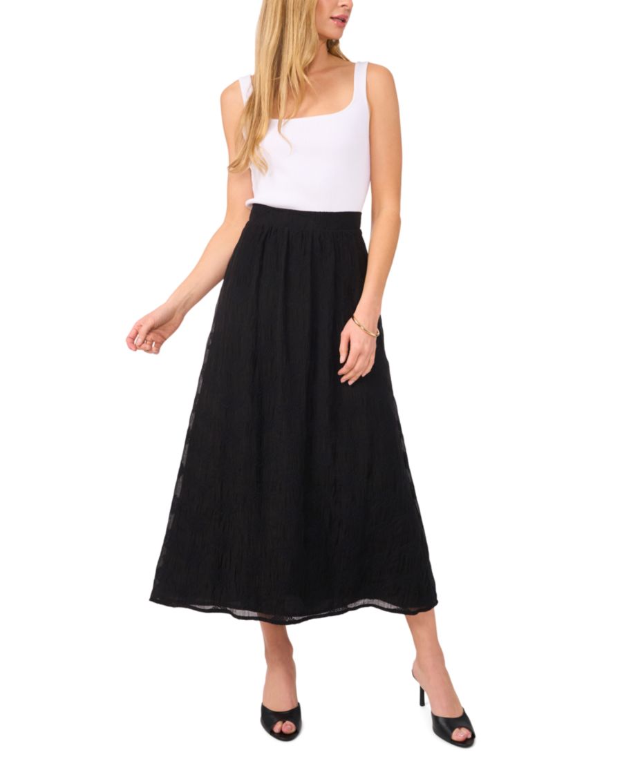 Женская фактурная юбка А-силуэта Vince Camuto, Rich Black
Женская фактурная юбка А-силуэта Vince Camuto, Rich Black