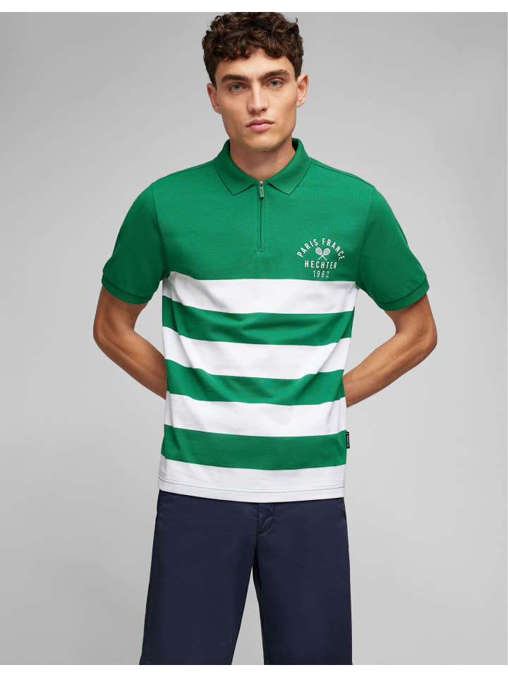 Футболка поло HECHTER PARIS, зеленый 
Футболка поло HECHTER PARIS, зеленый