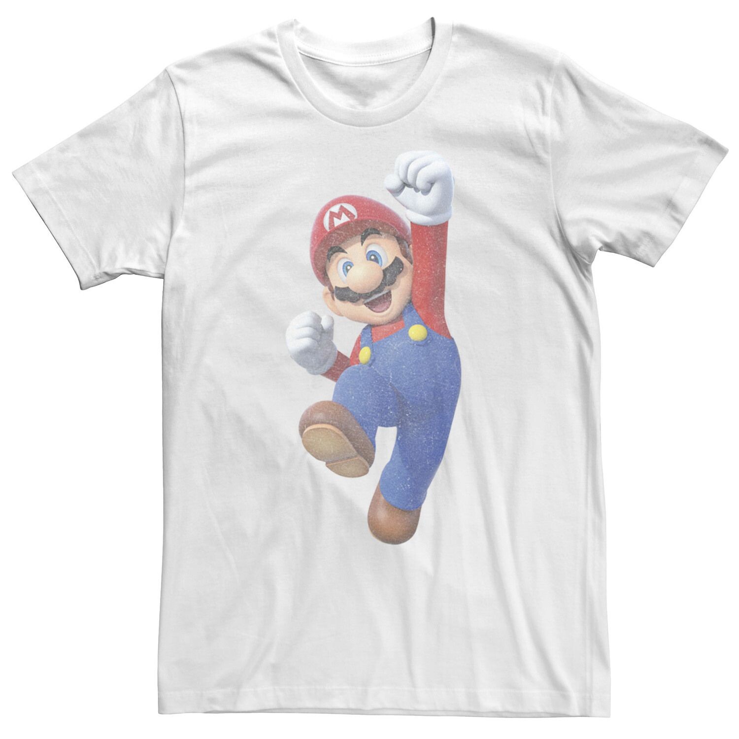 Мужская футболка Super Mario Faded Mario Jump Portrait Licensed Character
Мужская футболка Super Mario Faded Mario Jump Portrait Licensed Character
