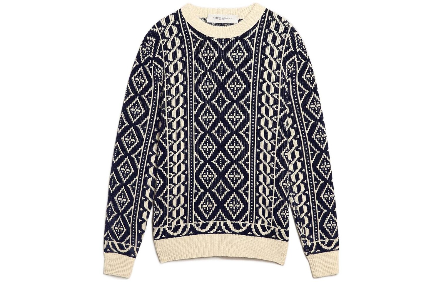 Свитер мужской пергаментного цвета Golden Goose, цвет Parchment color
Свитер мужской пергаментного цвета Golden Goose, цвет Parchment color