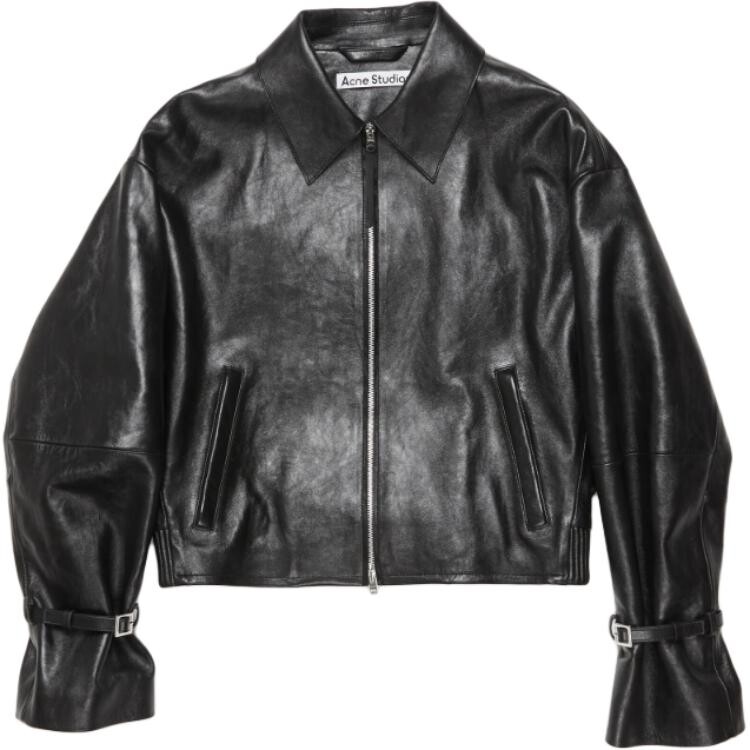 Кожаная куртка женская черный Acne Studios 
Кожаная куртка женская черный Acne Studios