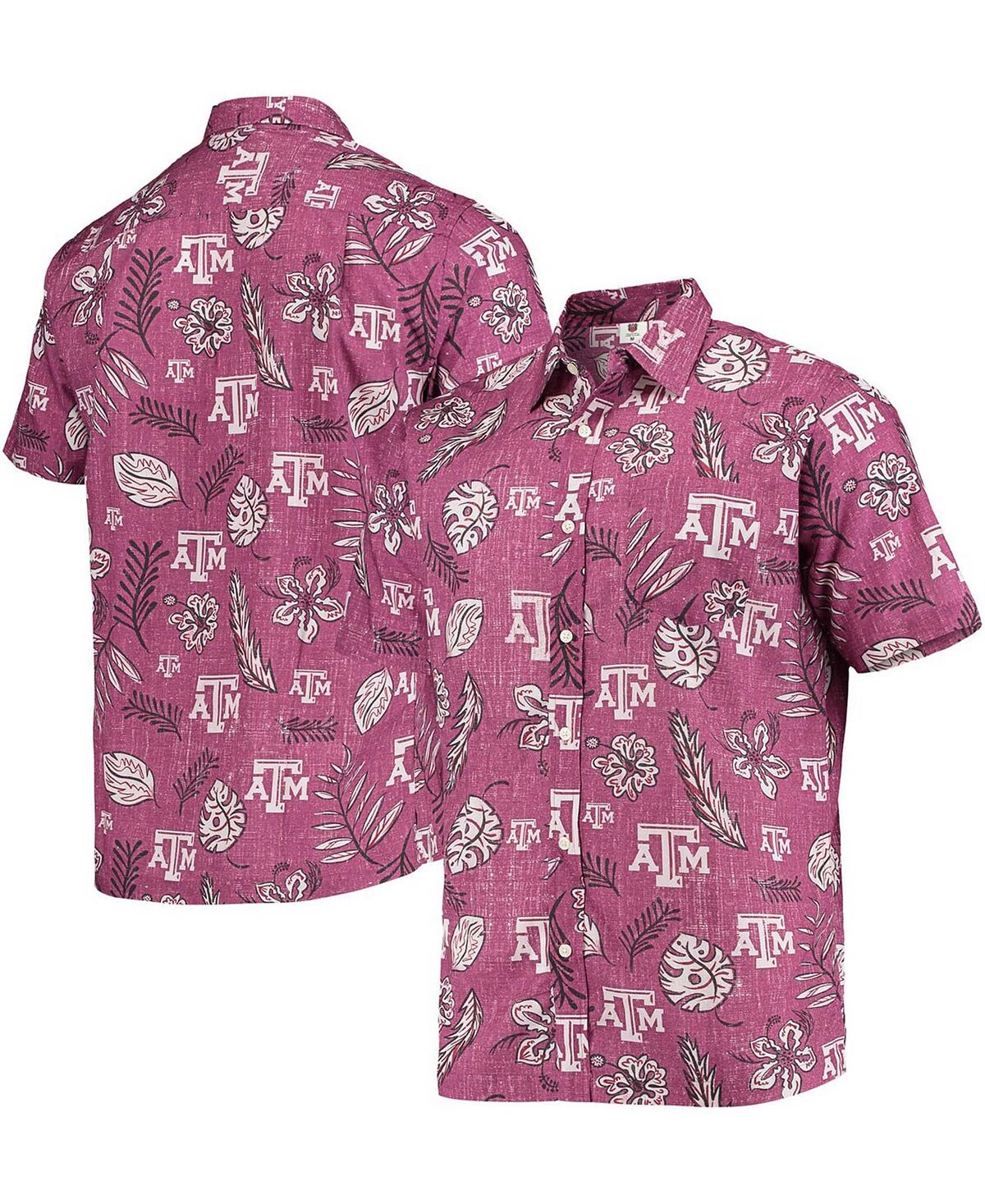 Мужская рубашка maroon texas a m aggies с винтажным цветочным принтом на пуговицах Wes & Willy
Мужская рубашка maroon texas a m aggies с винтажным цветочным принтом на пуговицах Wes & Willy