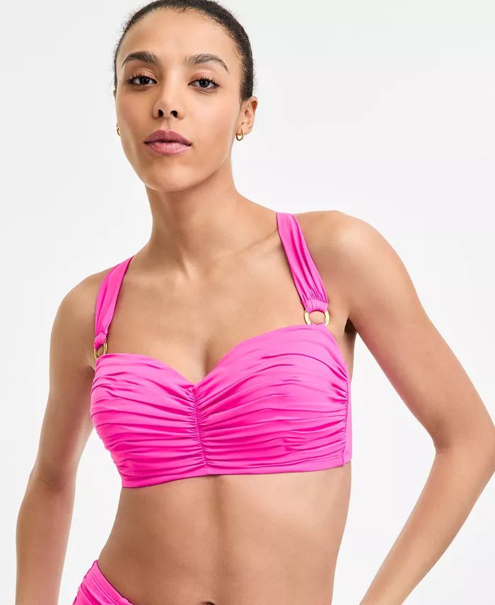 Женский топ бикини Key Item с присборенной деталью Bleu by Rod Beattie, красный
Женский топ бикини Key Item с присборенной деталью Bleu by Rod Beattie, красный