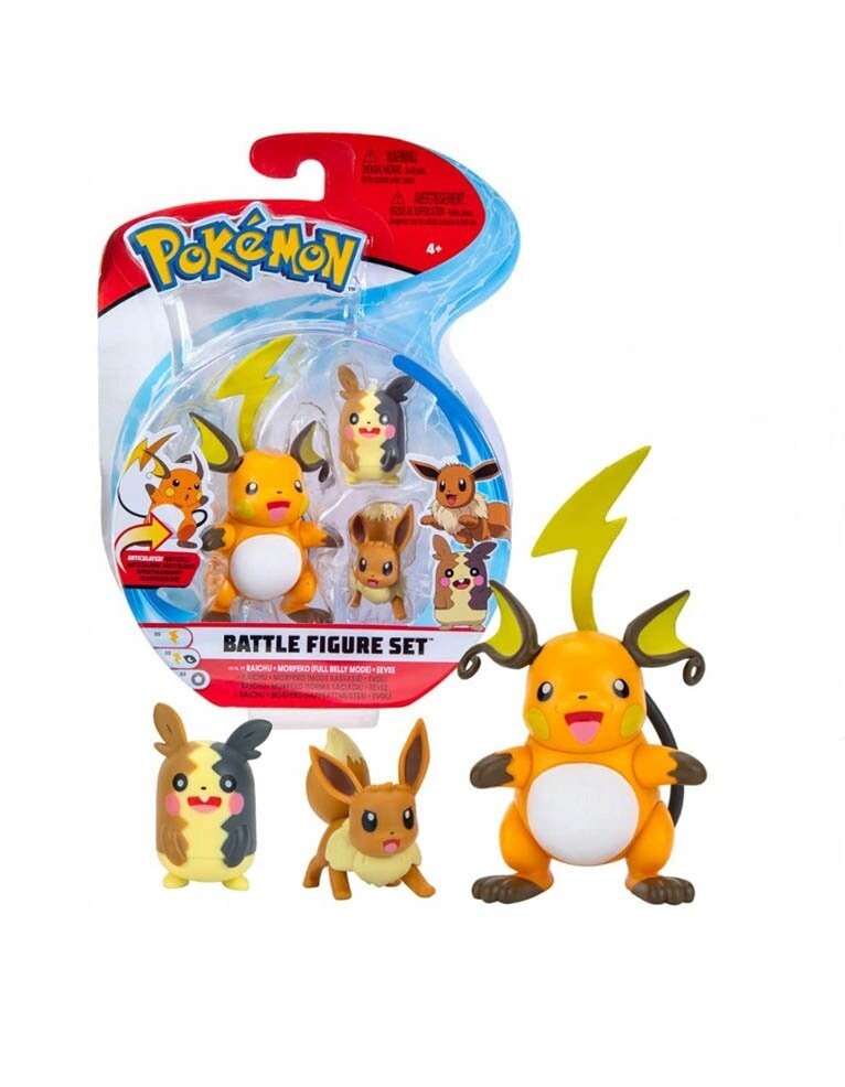 Фигурка Pokemon Battle Райчу Иви Морпеко Wicked Cool Toys
Фигурка Pokemon Battle Райчу Иви Морпеко Wicked Cool Toys