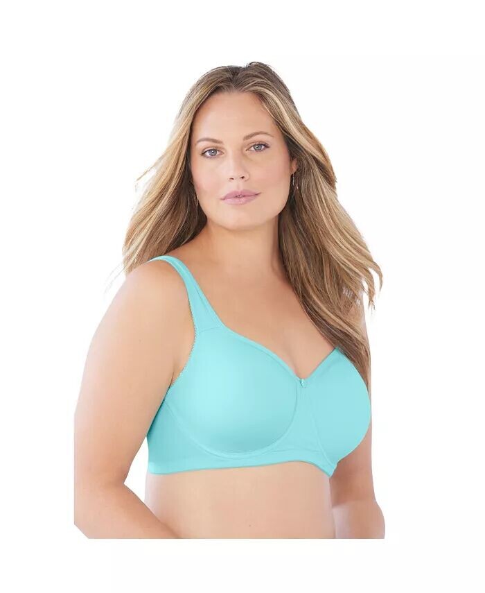 Плюс размер Бюстгальтер-футболка из микрофибры на косточках Comfort Choice, синий
Плюс размер Бюстгальтер-футболка из микрофибры на косточках Comfort Choice, синий