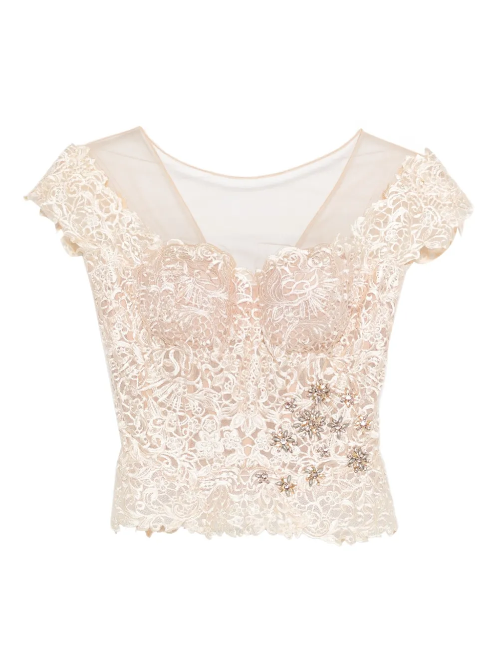 Декорированный топ Gemy Maalouf, золотой
Декорированный топ Gemy Maalouf, золотой