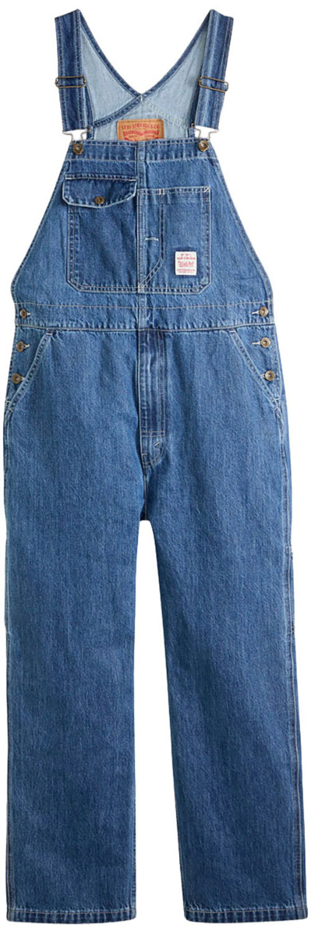 LEVI'S Джинсовые комбинезоны свободного кроя в темно-синем цвете
LEVI'S Джинсовые комбинезоны свободного кроя в темно-синем цвете