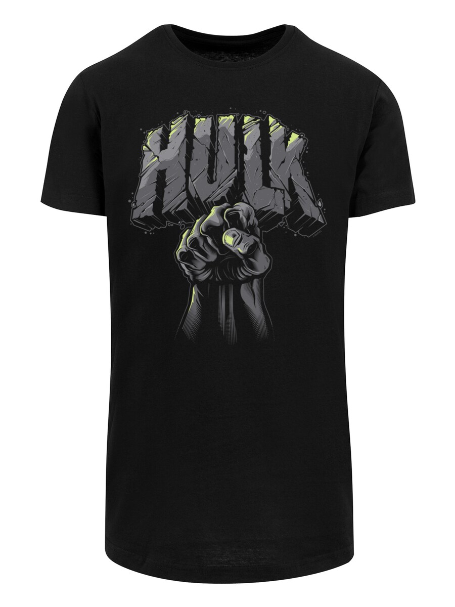 Рубашка F4NT4STIC Marvel Hulk Punch Logo, черный 
Рубашка F4NT4STIC Marvel Hulk Punch Logo, черный