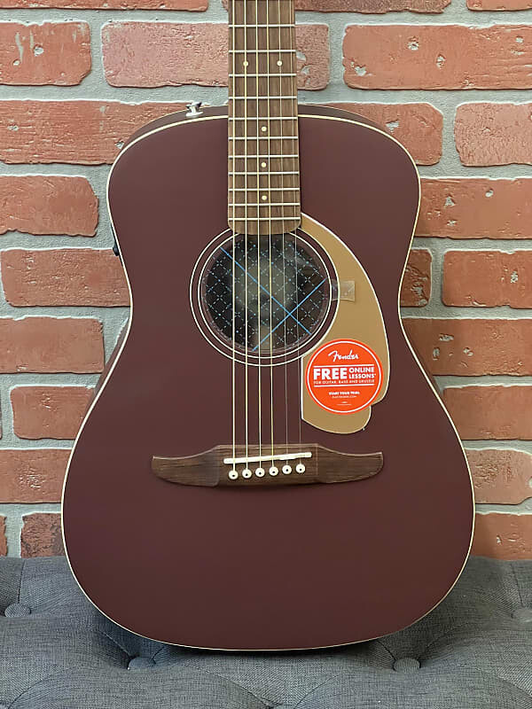 Акустическая гитара Fender MALIBU PLAYER, бордовый сатин
Акустическая гитара Fender MALIBU PLAYER, бордовый сатин