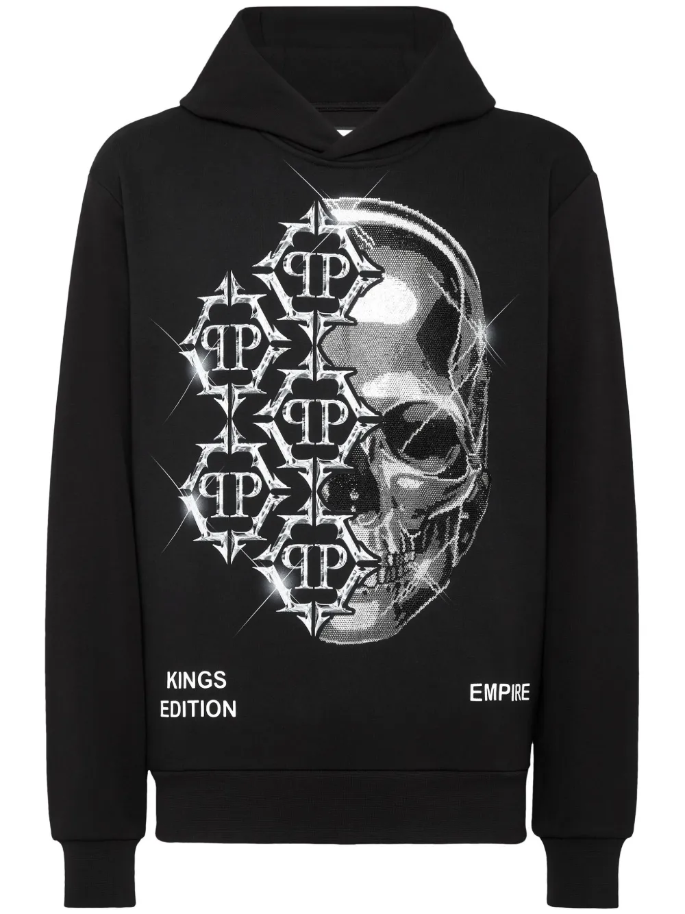 Худи с логотипом Philipp Plein, черный
Худи с логотипом Philipp Plein, черный