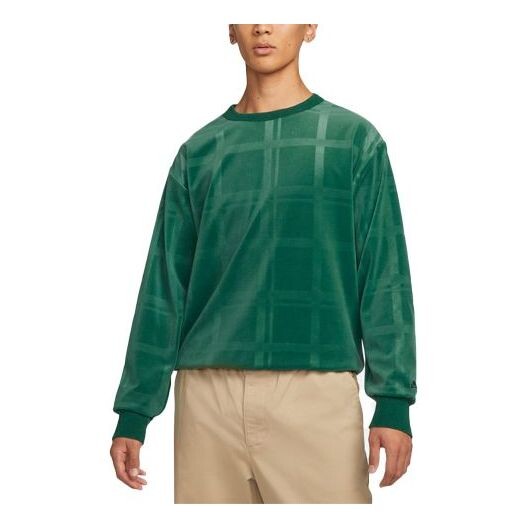 Толстовка Men's Nike Solid Color Plaid Skateboard Round Neck Pullover Green, зеленый
Толстовка Men's Nike Solid Color Plaid Skateboard Round Neck Pullover Green, зеленый