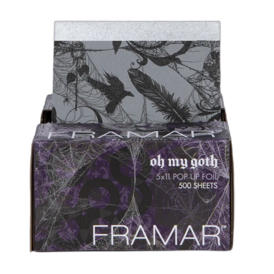 ФРАМАР Алюминиевая фольга для парикмахерских IN STRIPES OH MY GOTH - 500 шт. - ПУ-500ОМГ Inna
ФРАМАР Алюминиевая фольга для парикмахерских IN STRIPES OH MY GOTH - 500 шт. - ПУ-500ОМГ Inna