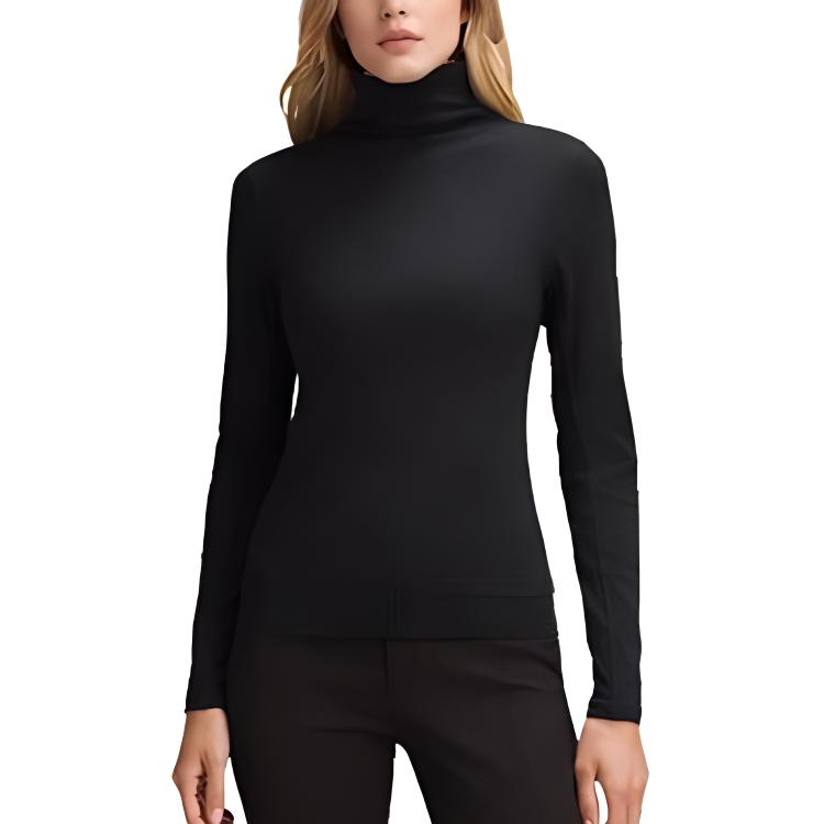 Трикотажная женская водолазка Умеренная другие Lululemon, черный/blk
Трикотажная женская водолазка Умеренная другие Lululemon, черный/blk