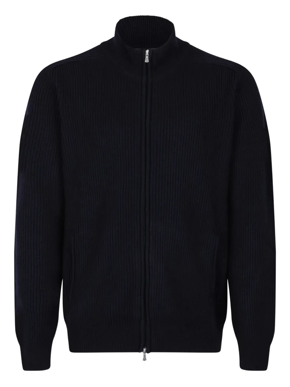 Кардиган на молнии в рубчик Gran Sasso, черный
Кардиган на молнии в рубчик Gran Sasso, черный