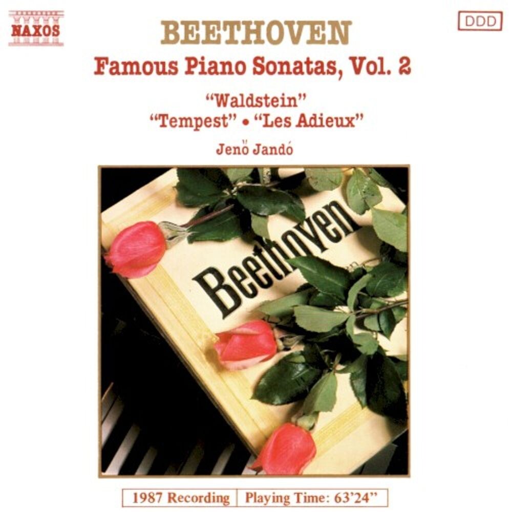 Диск CD Beethoven: Famous Piano Sonatas, Vol. 2 - Ludwig van Beethoven, Jenö Jandó
Диск CD Beethoven: Famous Piano Sonatas, Vol. 2 - Ludwig van Beethoven, Jenö Jandó