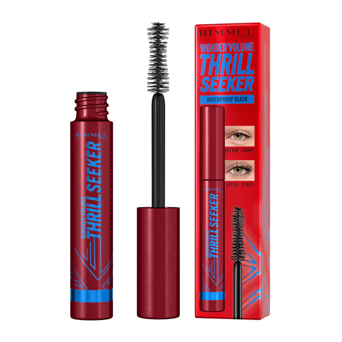 Тушь для ресниц Wonder Volume Thrill Seeker Máscara de Pestañas Waterproof Rimmel, 1 unidad
Тушь для ресниц Wonder Volume Thrill Seeker Máscara de Pestañas Waterproof Rimmel, 1 unidad