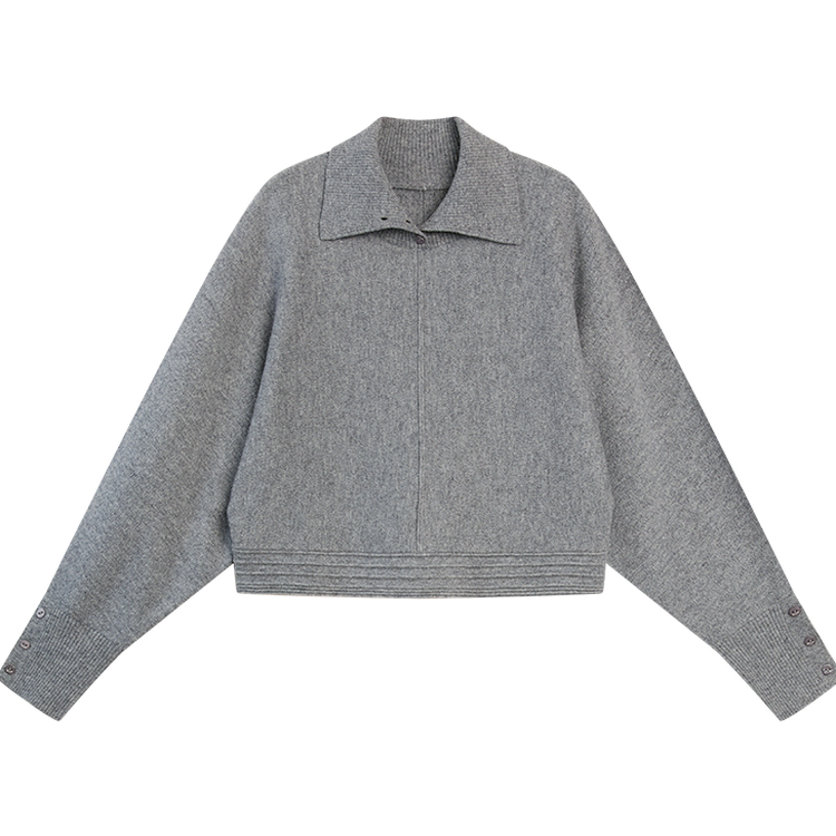 ELLE Свитер Women's Medium Gray Lapel Moderate Others
ELLE Свитер Women's Medium Gray Lapel Moderate Others