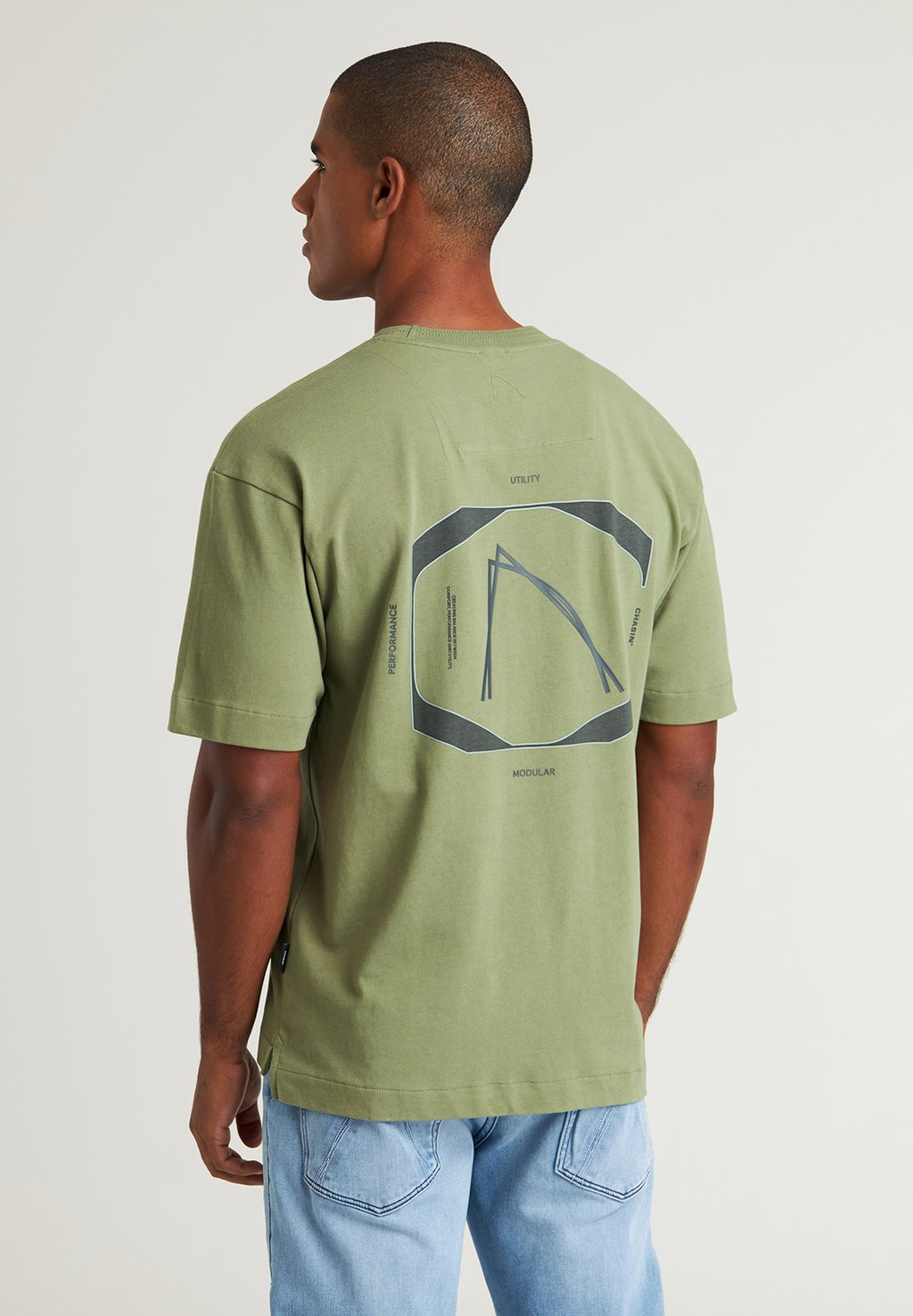 Футболка с принтом CAPITAL CHASIN', зеленый
Футболка с принтом CAPITAL CHASIN', зеленый