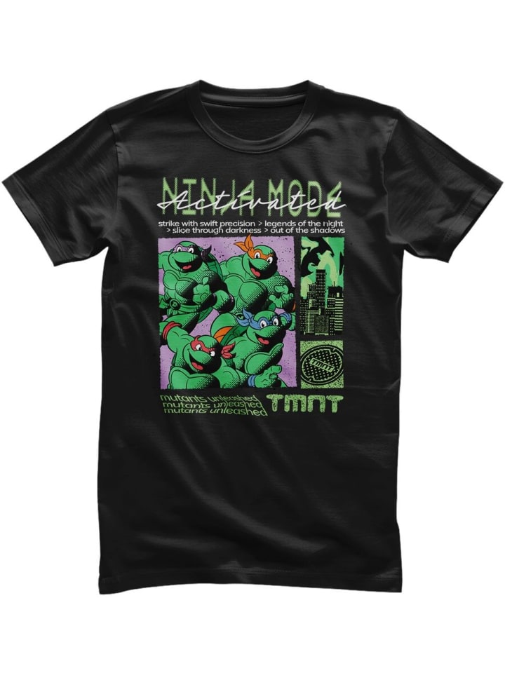 Teenage Mutant Ninja Turtles Футболка "Ninja Mode Activated T-Shirt" черного цвета, Черный, Teenage Mutant Ninja Turtles Футболка "Ninja Mode Activated T-Shirt" черного цвета
Teenage Mutant Ninja Turtles Футболка "Ninja Mode Activated T-Shirt" черного цвета, Черный, Teenage Mutant Ninja Turtles Футболка "Ninja Mode Activated T-Shirt" черного цвета