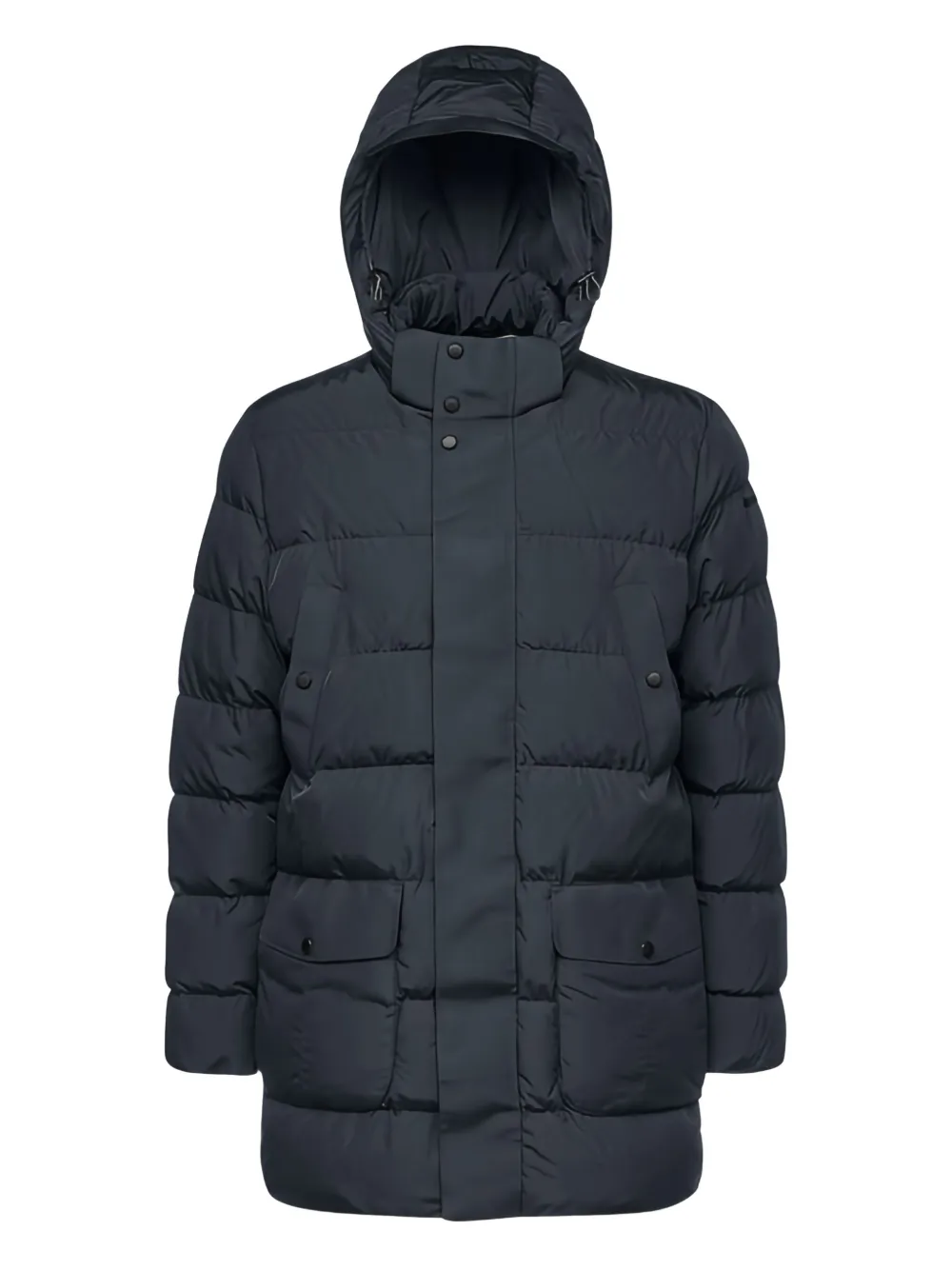 Стеганая куртка с капюшоном Geox, синий 
Стеганая куртка с капюшоном Geox, синий