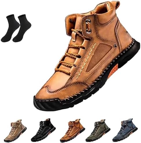 Комфортные мужские кожаные ботинки ручной работы, мужские ботинки, поддержка свода стопы Generic, оранжевый
Комфортные мужские кожаные ботинки ручной работы, мужские ботинки, поддержка свода стопы Generic, оранжевый