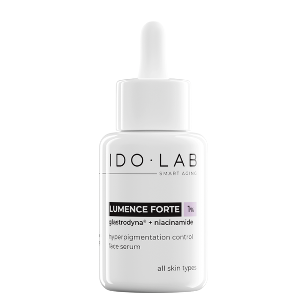 Сыворотка для лица, уменьшающая и выравнивающая цвет лица, 30 мл Ido Lab Lumence forte
Сыворотка для лица, уменьшающая и выравнивающая цвет лица, 30 мл Ido Lab Lumence forte