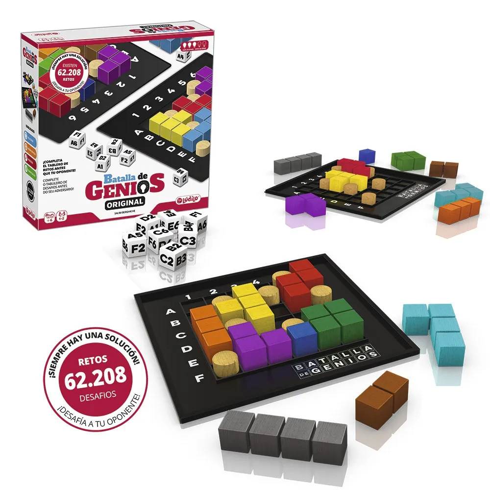 Настольная игра Lúdilo Genius Battle, мультиколор
Настольная игра Lúdilo Genius Battle, мультиколор