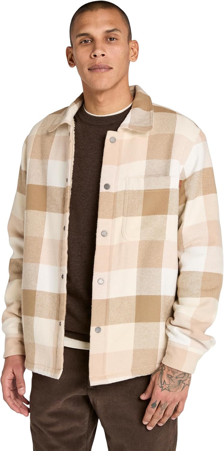 Timberland Men's High Pile Lined Overshirt, Angora Yd
Timberland Men's High Pile Lined Overshirt, Angora Yd