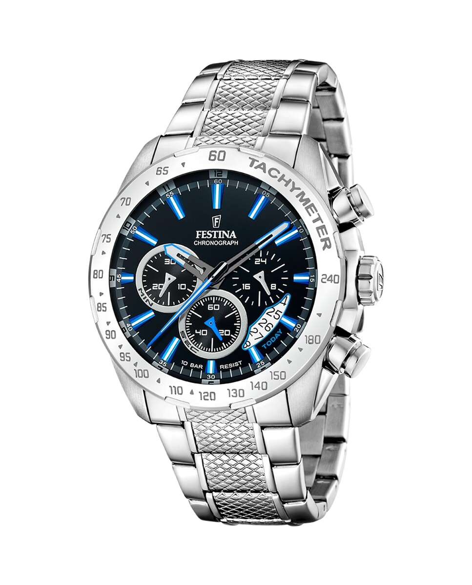 F20668/6 Мужские часы Timeless Chronograph из серебряной стали Festina, серебро
F20668/6 Мужские часы Timeless Chronograph из серебряной стали Festina, серебро