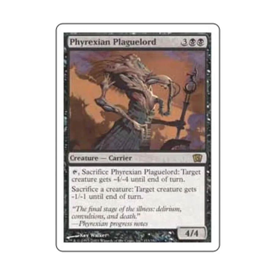 CCG Фирексийский Повелитель Чумы (клавиша R), MTG - 8th Edition
CCG Фирексийский Повелитель Чумы (клавиша R), MTG - 8th Edition