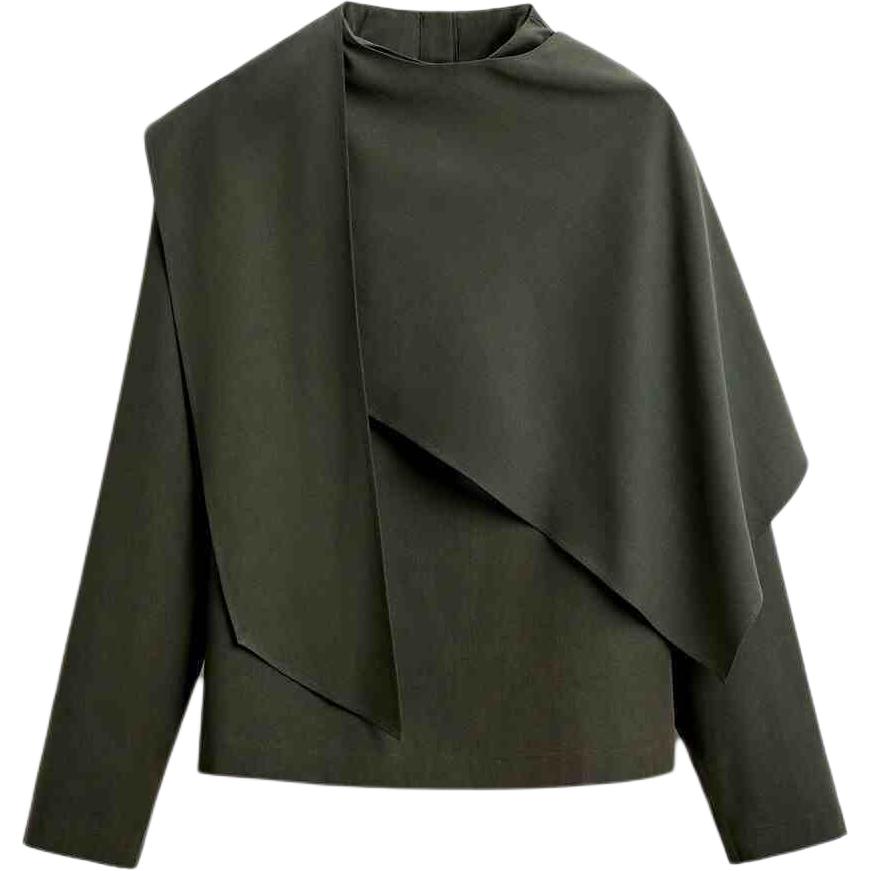 NANUSHKA Рубашка Мужская Зеленая/Синяя ZARA 
NANUSHKA Рубашка Мужская Зеленая/Синяя ZARA