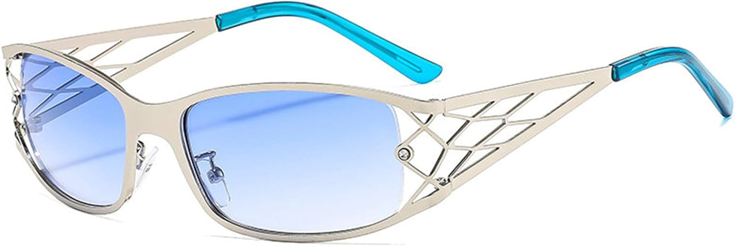 Солнцезащитные очки Willochra Y2K со стразами для женщин и мужчин, ретро, прямоугольные, обтекаемой формы, модные квадратные очки в стиле 2000-х, защита от ультрафиолета UV400, C5
Солнцезащитные очки Willochra Y2K со стразами для женщин и мужчин, ретро, прямоугольные, обтекаемой формы, модные квадратные очки в стиле 2000-х, защита от ультрафиолета UV400, C5